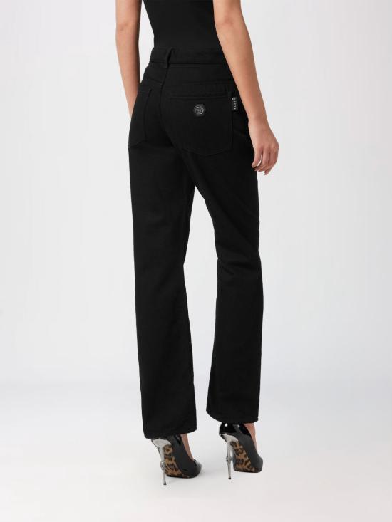 26SS 필립 플레인 데님 팬츠 AAECWDT2861PDE004N 02NH Black 1 - PHILIPP PLEIN