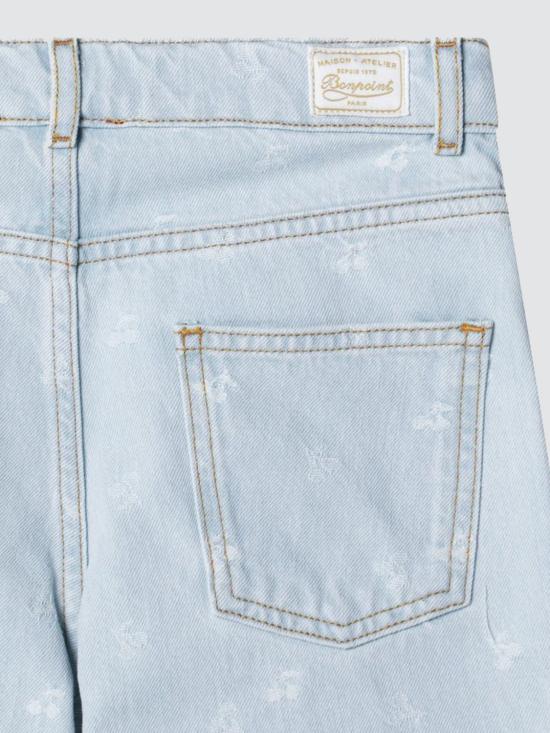 26SS [키즈] 봉쁘앙 진 S06GPAW00009 610 Blue - BONPOINT