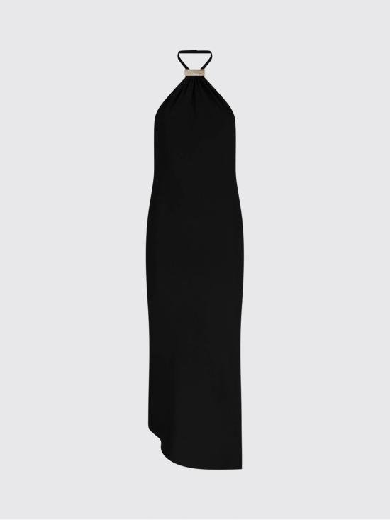 26SS 디 아티코 롱 원피스 251WCW00247ACC001AA 100 Black - THE ATTICO
