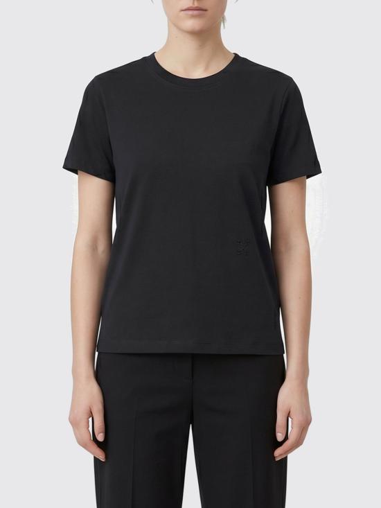26SS 클로즈드 반팔 티셔츠 C9520044HEM 100 Black