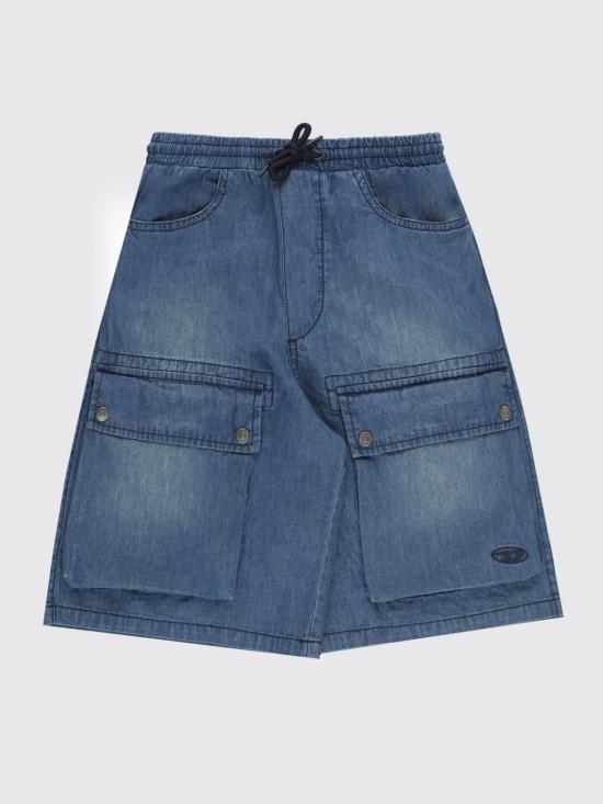 26SS [키즈] 디젤 쇼츠/버뮤다 J02555KXBRY K01 Denim