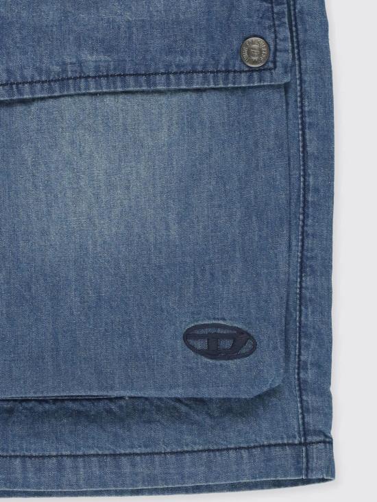 26SS [키즈] 디젤 쇼츠/버뮤다 J02555KXBRY K01 Denim - DIESEL