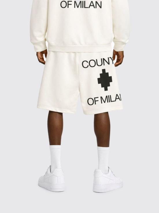 26SS 컨트리 오브 밀란 숏팬츠 S6CMMABE097 412 White - COUNTY OF MILAN