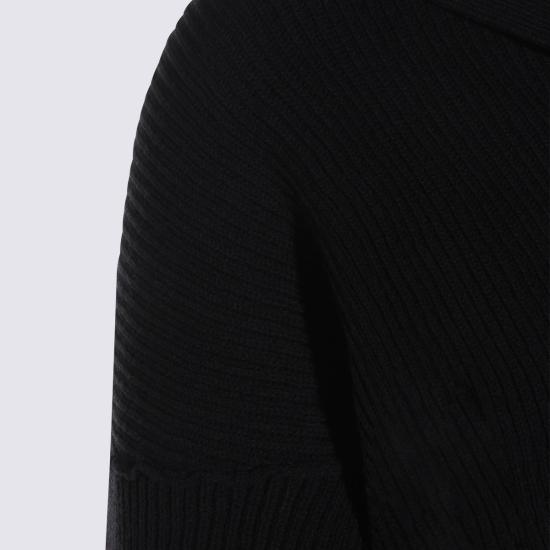 26SS 릭 오웬스 스웨터 RP01F6634 KWVH09 Black - RICK OWENS