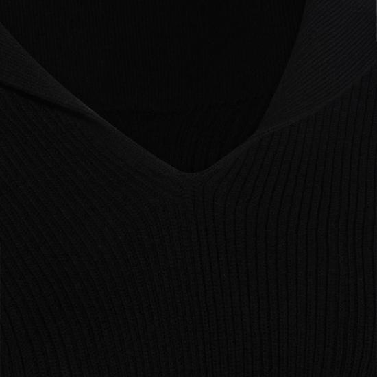 26SS 릭 오웬스 스웨터 RP01F6634 KWVH09 Black - RICK OWENS
