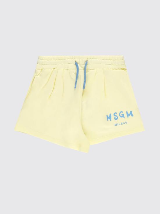 26SS [키즈] 엠에스지엠 쇼츠/버뮤다 S6MSJGSH066MS0 75 Yellow