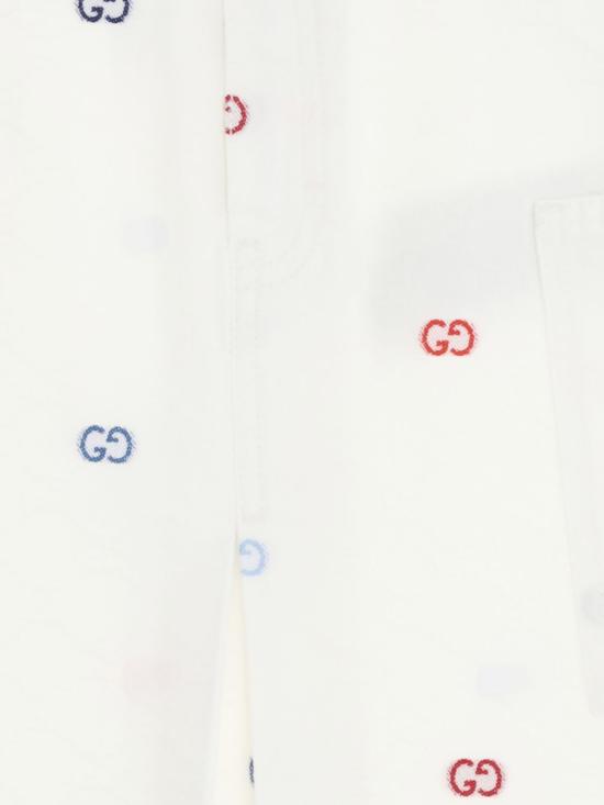 26SS [키즈] 구찌 스커트 856226XDDFC 9066 White - GUCCI