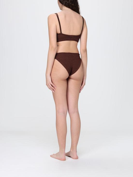 26SS 훈자 지 비키니 수영복 BCASSIE BDDMETALLICCHOCOLATE Brown - HUNZA G