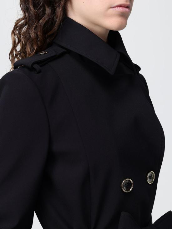 26SS 파트리지아페페 트렌치 코트 CO0188A2AW K103 Black - PATRIZIA PEPE
