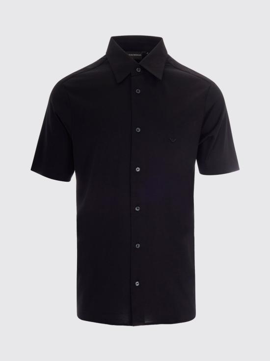 26SS 엠포리오 아르마니 반팔 셔츠 EM004603AF10017 UC001 Black - EMPORIO ARMANI