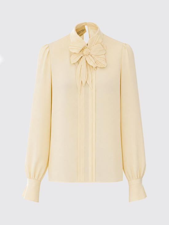 26SS 발렌티노 가라바니 블라우스 AEBX021B AD6 Yellow - VALENTINO GARAVANI