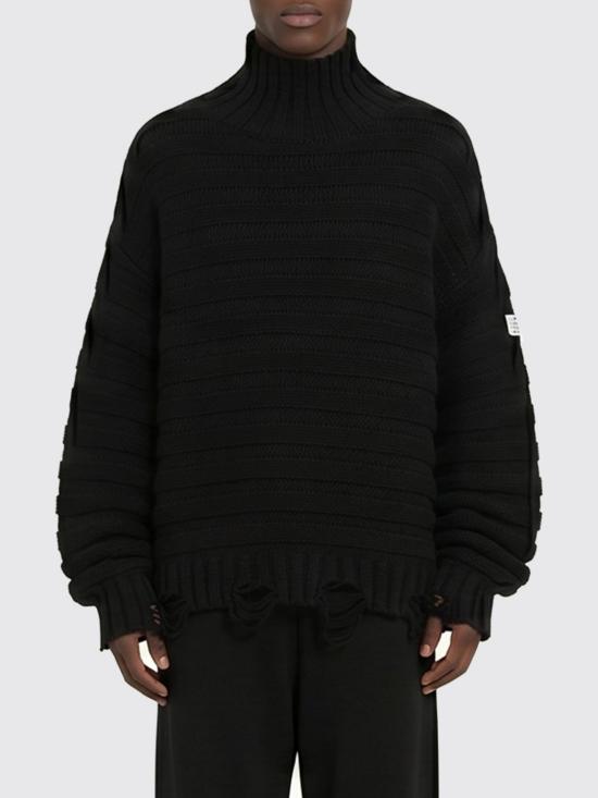 26SS MM6 메종마르지엘라 터틀넥 SH0HA0004M13040 900 Black