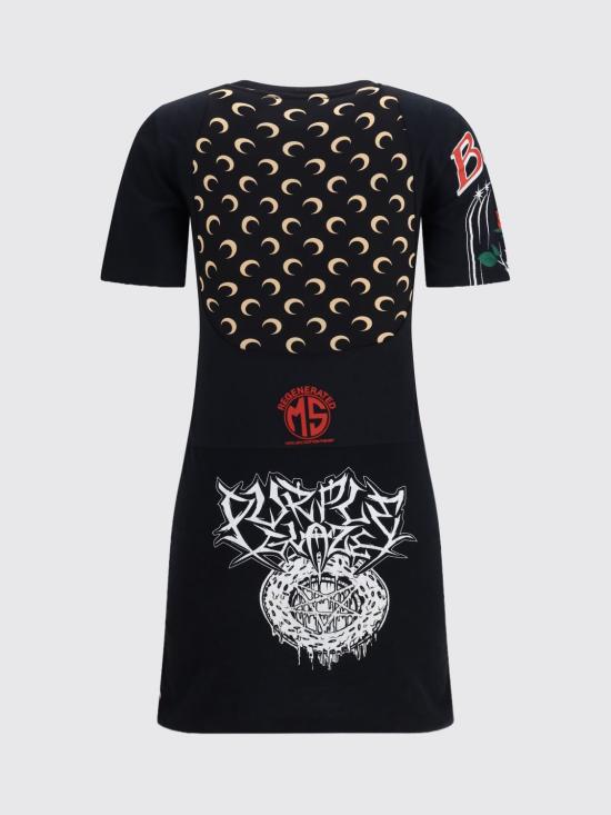 26SS 마린세르 숏 원피스 WDR484AUJER0003 BK87 Black - MARINE SERRE