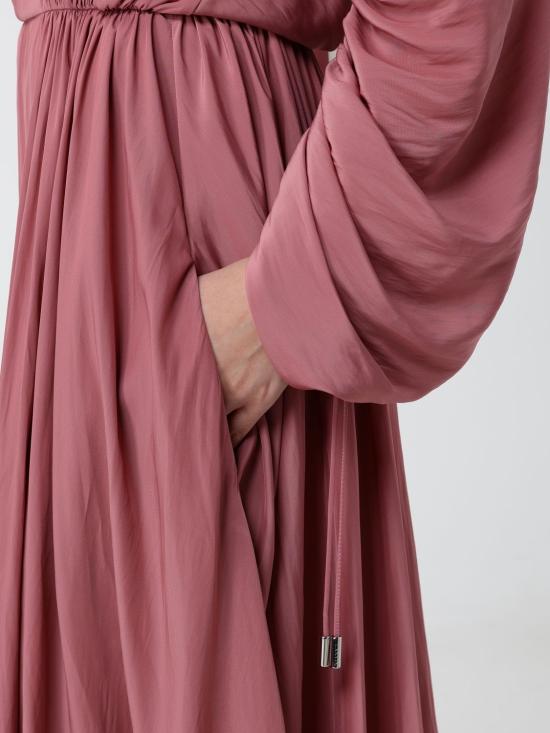 26SS 랑방 롱 원피스 RWDR00584778P26 599 Pink - LANVIN