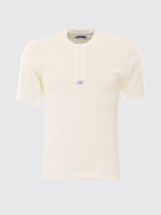 26SS 마리아노 반팔 티셔츠 V58100152 6067 White - MAGLIANO