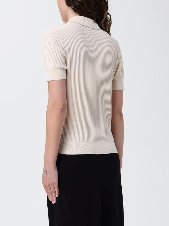 26SS 파트리지아페페 폴로 티셔츠 8K0388K300 W409 Ivory - PATRIZIA PEPE