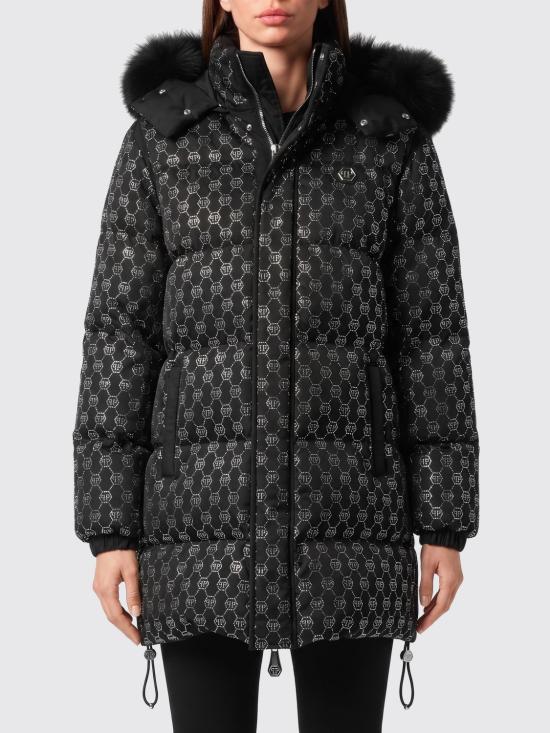 26SS 필립 플레인 패딩 AAECWRB1542PTE003N 02 Black