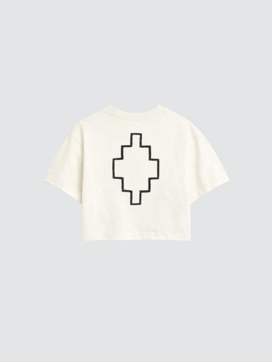 26SS [키즈] 컨트리 오브 밀란 티셔츠 S6CMJGTH066 412 White - COUNTY OF MILAN