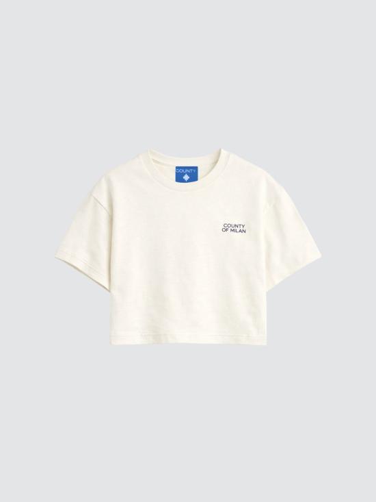 26SS [키즈] 컨트리 오브 밀란 티셔츠 S6CMJGTH066 412 White