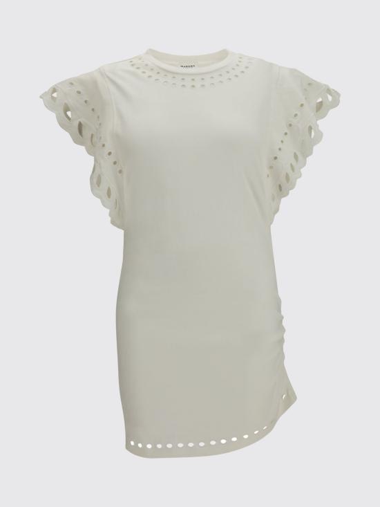 26SS 이자벨마랑에뚜왈 숏 원피스 RO1016FAD1N08E 23EC Beige - ISABEL MARANT ETOILE