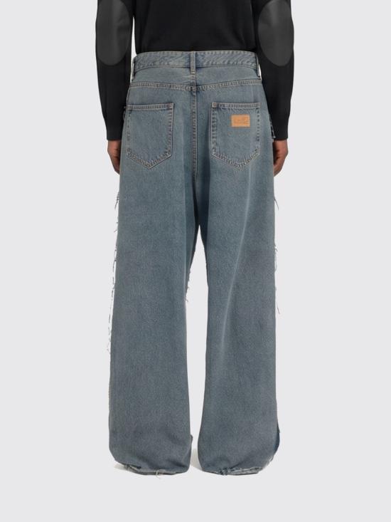 26SS MM6 메종마르지엘라 와이드레그 진 SH0LA0025S30844 963 Denim - MM6 MAISON MARGIELA