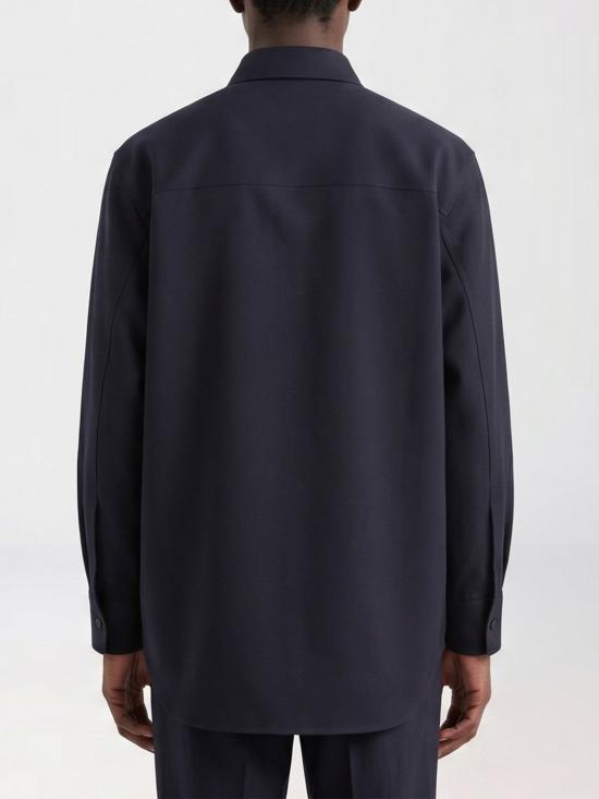 26SS 질샌더 긴팔 셔츠 J23DL0003J40159 401 Blue - JIL SANDER