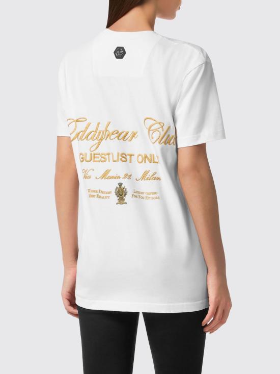26SS 필립 플레인 반팔 티셔츠 FAECWTK3796PTE004N 01 White - PHILIPP PLEIN