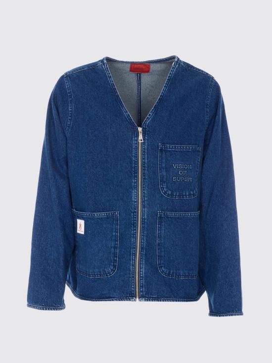 26SS 비전오브슈퍼 데님 자켓 VS090JA DENIM Blue - VISION OF SUPER