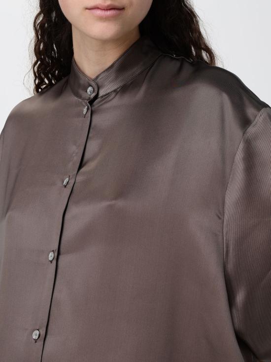 26SS 엠포리오 아르마니 블라우스 EW003621 AF21547 U6128 Cocoa - EMPORIO ARMANI