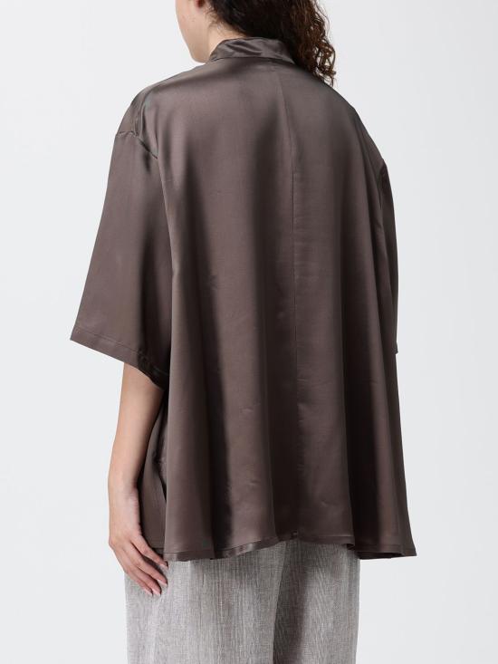 26SS 엠포리오 아르마니 블라우스 EW003621 AF21547 U6128 Cocoa - EMPORIO ARMANI