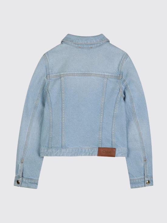26SS [키즈] 끌로에 캐주얼 자켓 C20835 Z04 Blue - CHLOE