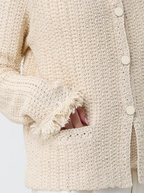 26SS 엠포리오 아르마니 자켓 EW002970 AF22478 U1058 Ivory - EMPORIO ARMANI