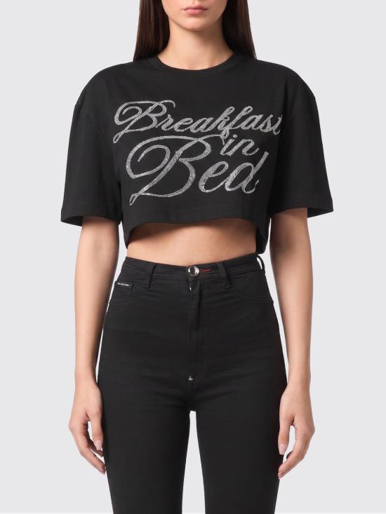 26SS 필립 플레인 반팔 티셔츠 AAECWTK3783PJY002N 02 Black