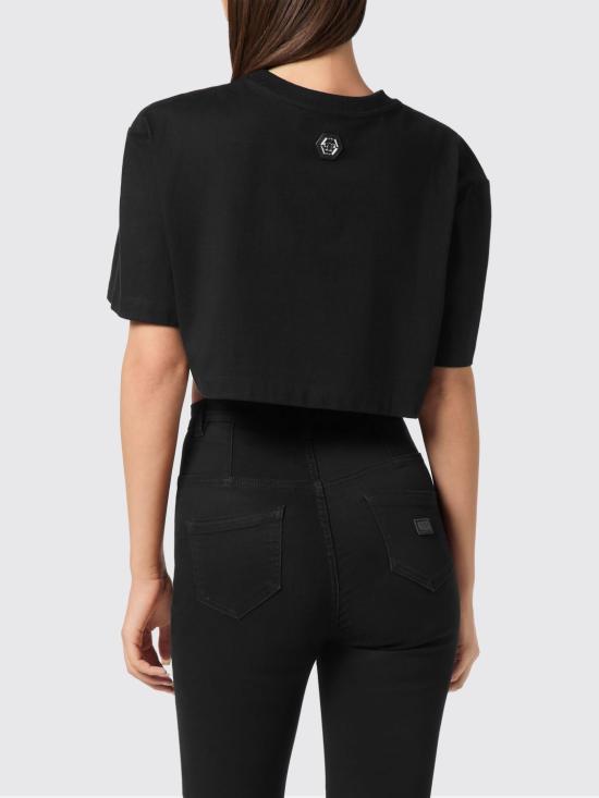 26SS 필립 플레인 반팔 티셔츠 AAECWTK3783PJY002N 02 Black - PHILIPP PLEIN