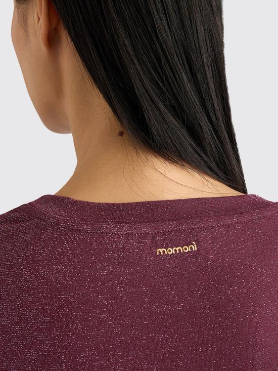 26SS 모모니 반팔 티셔츠 265MMOTS001265MO28 0384 Violet - MOMONI