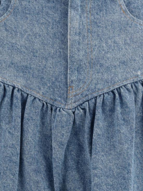 26SS 가니 데님 스커트 A1090247 567 Blue - GANNI
