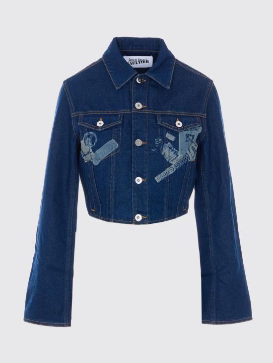 26SS 장 폴 고티에 데님 자켓 JA035 2757 Blue - JEAN PAUL GAULTIER
