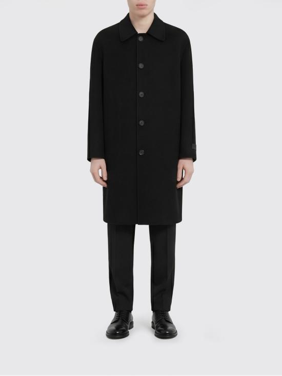 26SS MM6 메종마르지엘라 코트 SH0AA0018M35761 900 Black