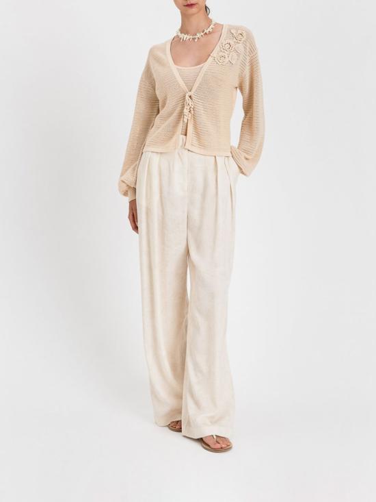 26SS 액티튜드 트윈세트 가디건 261AT3024 13362 Beige - ACTITUDE TWINSET