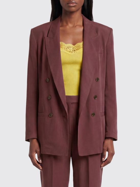 26SS 생로랑 수트 자켓 851026Y6J78 5060 Burgundy