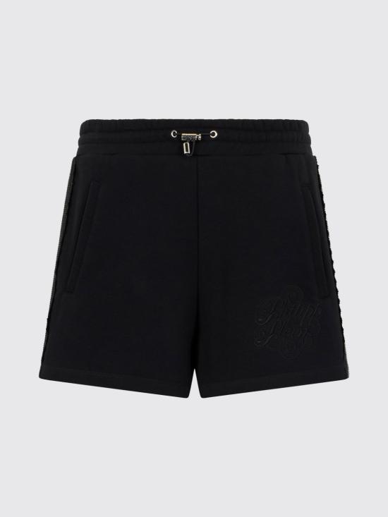 26SS 필립 플레인 숏팬츠 SAFCWJT2201PTE003N 02 Black - PHILIPP PLEIN