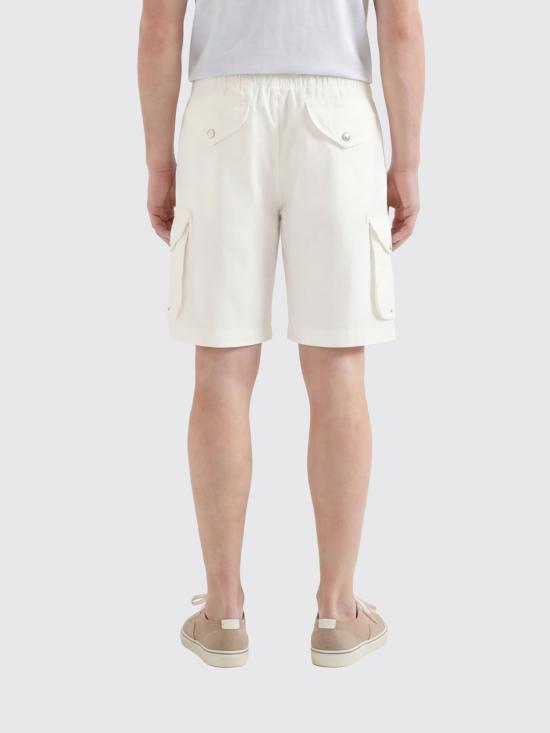 26SS 브루넬로 쿠치넬리 숏팬츠 M252DU0025 C2200 White - BRUNELLO CUCINELLI