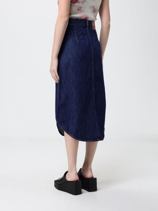 26SS 디젤 미디 스커트 A181070IRAA 01 Denim - DIESEL