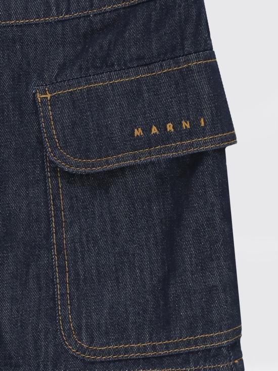 26SS [키즈] 마르니 오버롤 M01732M00WG 0M01 Blue - MARNI