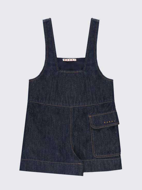26SS [키즈] 마르니 오버롤 M01732M00WG 0M01 Blue