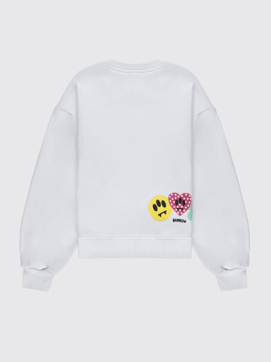 26SS [키즈] 바로우 티셔츠 S6BKJGSW122 002 White - BARROW