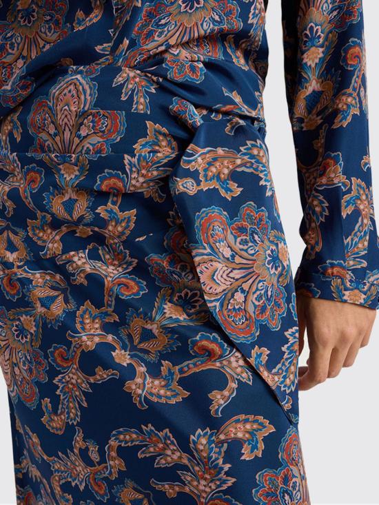 26SS 모모니 롱 스커트 265MMOSK001265MO03 8002 Blue - MOMONI