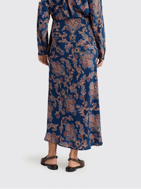 26SS 모모니 롱 스커트 265MMOSK001265MO03 8002 Blue - MOMONI