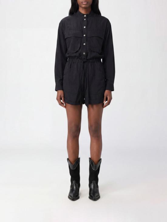 26SS 이자벨마랑에뚜왈 점프수트 CB0101FAD1G02E 01BK Black