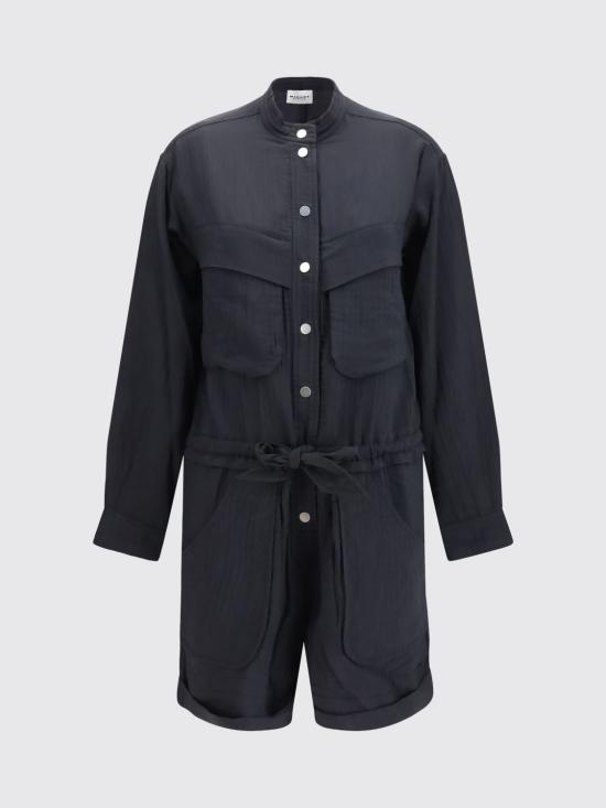 26SS 이자벨마랑에뚜왈 점프수트 CB0101FAD1G02E 01BK Black - ISABEL MARANT ETOILE